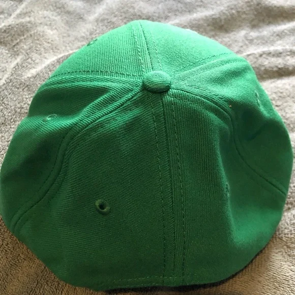 Notre Dame Fighting Irish Green New Era Baseball Cap One Size Fits Most NWD - Picture 5 of 11